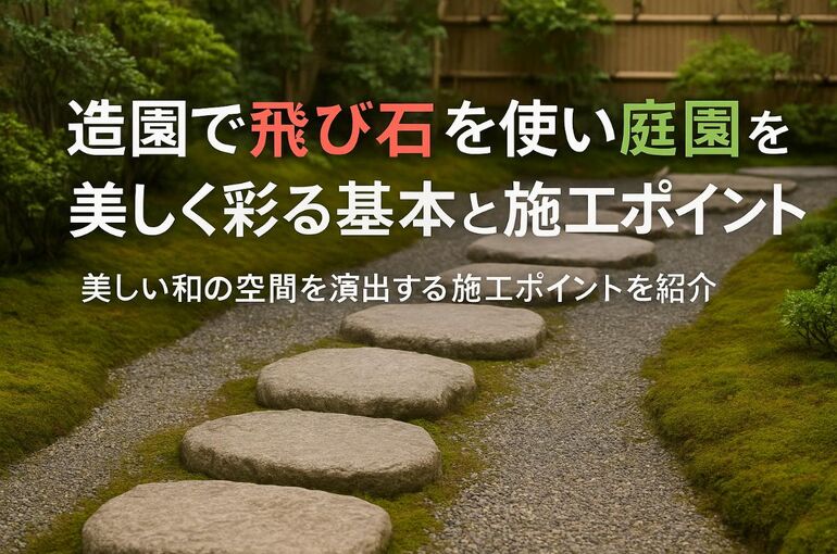 18造園 飛び石